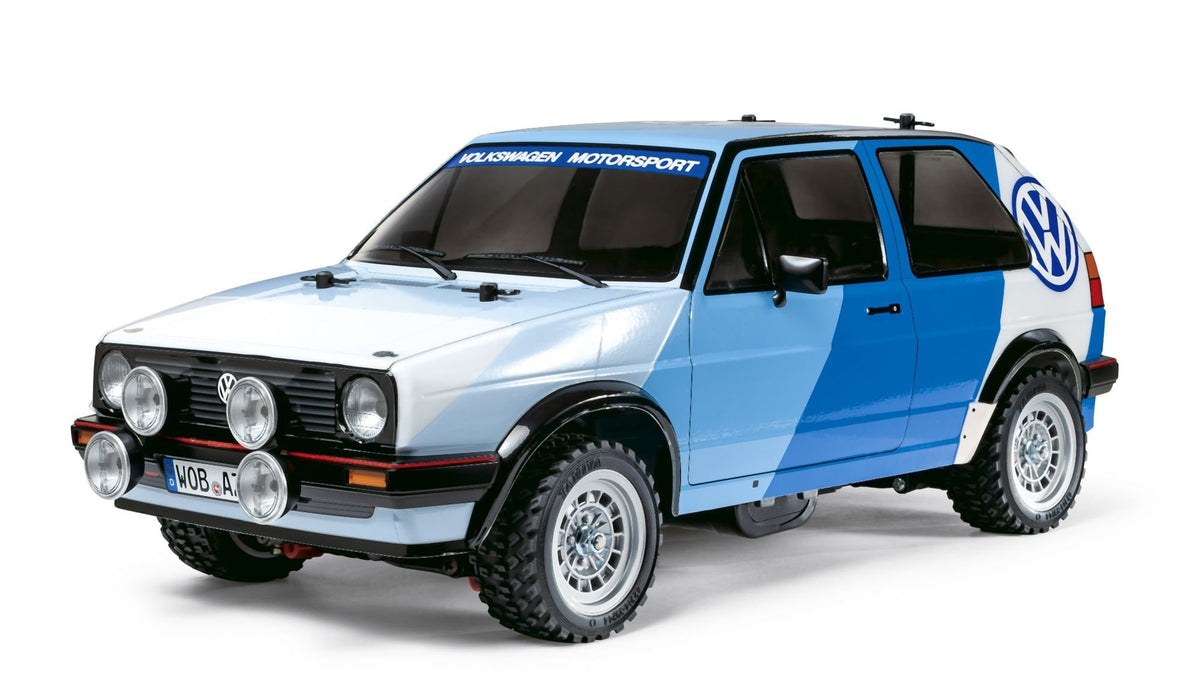 タミヤTAMIYA Volkswagen Golf 1/10　MF01X TAMIYA VOLKSWAGEN GOLF MKII GTI RALLY 1/10 Rc Mf01x New Arrival