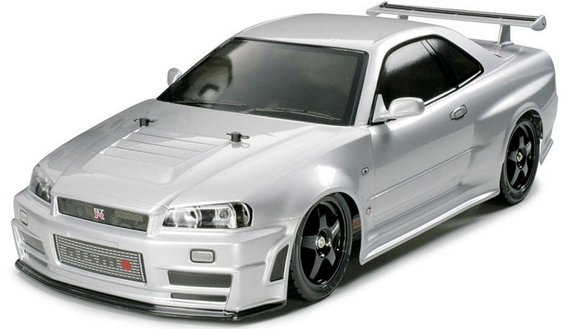 Nissan Skyline GT-R 1/10ボディ TAMIYA Nissan NISMO R34 GT-R 1/10 Clear Body Set TAM51246