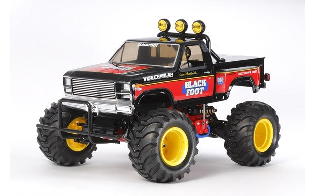 TAMIYA Classic BLACKFOOT R/C 1/10 2WD KIT SKU Tam58633 – PLAYZONE