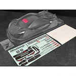 Bittydesign HYPER-HR 190mm Ultra Lightweight Clear Body Set For 1/10 RC Touring New Arrivals!