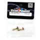 TeamPowers 5mm Easy Lock Golden Plug Set For Lipo Battery