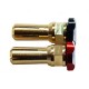 TeamPowers 5mm Easy Lock Golden Plug Set For Lipo Battery