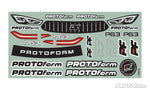 Protoform P63 190mm Touring UNPAINTED Body on road