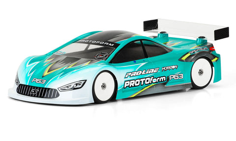 Protoform P63 190mm Touring UNPAINTED Body on road