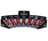 Bburago 1/43 Ferrari F1 Deluxe Gift Box Set (7 cars with Stand) New Arrivals