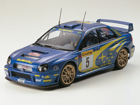 Tamiya SUBARU IMPREZA WRC 2001 1/24 plastic model kit