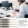 Hex Screwdriver Set RC Tool Kit For all Model Airplane Hexagonal Hollow Titanium Coated 1.5-2.0-2.5-3.0mm
