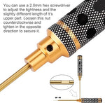 Hex Screwdriver Set RC Tool Kit For all Model Airplane Hexagonal Hollow Titanium Coated 1.5-2.0-2.5-3.0mm