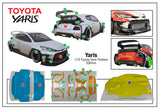 Team C Toyota Yaris Pandem 1/10 200mm clear body New Arrivals