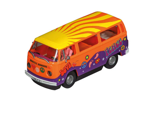 Carrera EVOLUTION 1/32 VW BUS T2B "PEACE AND LOVE" Slot car