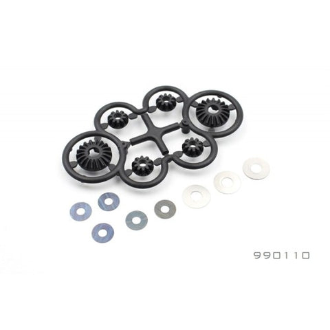SNRC Race opt M-990110 diff gear set - plastic  R3g/c/pro & T3M