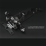SNRC DRR01-V2 1/10 2WD Rear-Drive Slide Rail Drift Car Chassis