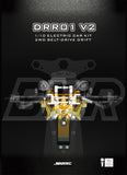 SNRC DRR01-V2 1/10 2WD Rear-Drive Slide Rail Drift Car Chassis