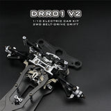 SNRC DRR01-V2 1/10 2WD Rear-Drive Slide Rail Drift Car Chassis