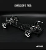 SNRC DRR01-V2 1/10 2WD Rear-Drive Slide Rail Drift Car Chassis