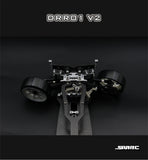 SNRC DRR01-V2 1/10 2WD Rear-Drive Slide Rail Drift Car Chassis