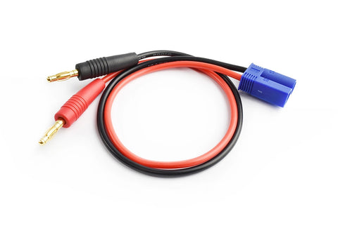 EC5 Charge Lead 14AWG w/ 4mm Banana Plugs ADAPTER
