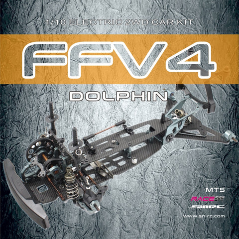 Team Powers MTS FFV4 Dolphin - 1:10 2WD Electric Pro Car Kit New Arrivals