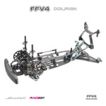 Team Powers MTS FFV4 Dolphin - 1:10 2WD Electric Pro Car Kit New Arrivals