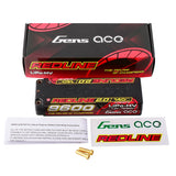 Gens ace Redline 2.0 Series 9600mAh 2S 7.6V 140C HV LIPO BATTERY NEW ARRIVALS