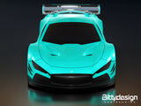 Bittydesign HYPER-HR 190mm Ultra Lightweight Clear Body Set For 1/10 RC Touring New Arrivals!
