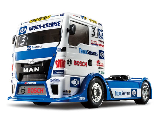 Tamiya (TT01E)MAN Hahn Racing ON ROAD RACING TRUCK (w/ ESC Incl