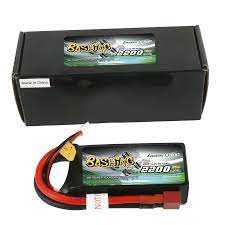GENS ACE 2200mAh  2S1P LIPO BATTERY 7.4V 35C SOFT CASE PACK WITH DEANS PLUG