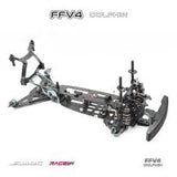 SNRC MTS FFV4 DOLPHIN 1/10 RC CAR FRONT MOTOR FWD ELECTRIC TOURING CAR RACING