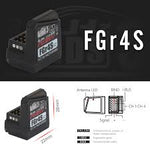 Flysky FGr4S V2 Receiver rx  Bidirectional PPM / IBUS Output for NB4 /lite /plus /pro