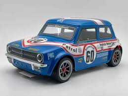 Team C Mini cooper 1275GT 1/10 Mini clear body 210mm