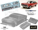 Team C Chevrolet Nova SS,1/10 1969  200mm  Clear body