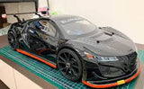 Team C Honda NSX GT 1/8 clear GT body (325mm)