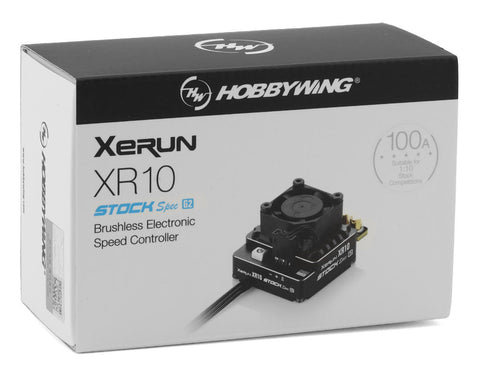 Hobbywing Xerun XR10 100A Stock Spec G2 1/10 competition ESC