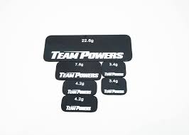 Team powers brass weight plates 6pc set