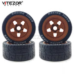 ARRAM Rally tyres 100X43mm 17mm Hex Wheel Tyre For RC 1/7 Arrma Infraction Felony ZD Racing EX-07 4 pcs