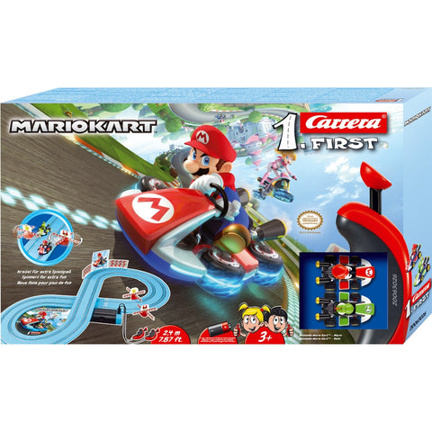 CARRERA FIRST NINTENDO MARIO KART 2.4M  SLOT CAR SET