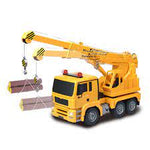 Double Eagle -RC MAN TGS Crane Truck - Yellow Construction RC