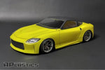 A Plastics Nissan 400z  1/10 Unpainted Car body