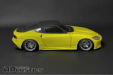 A Plastics Nissan 400z  1/10 Unpainted Car body