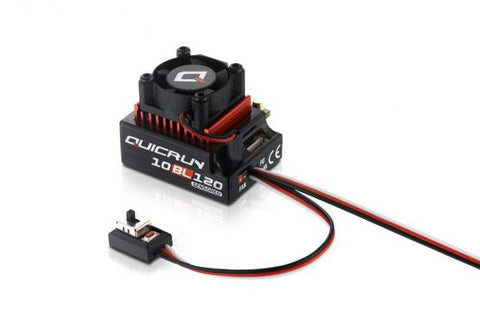 HOBBYWING QuicRun 10BL120 G2S SENSORLESS Brushless ESC 120A 1/10 ELECTRONIC SPEED CONTROLLER