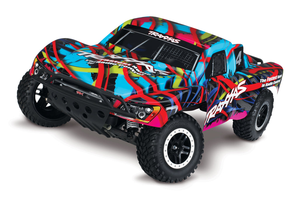 Traxxas Slash 1/10 RTR Electric 2WD Short Course Truck w/TQ 2.4GHz TX –  PLAYZONE INTERACTIVE