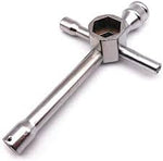 Steel Cross Rc wrench 5 in 1 (5.5/7.0/8.0/10/17mm)