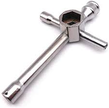 Steel Cross Rc wrench 5 in 1 (5.5/7.0/8.0/10/17mm)