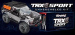 Traxxas TRX-4 Sport 1/10 RC Crawler Chassis Build up kit