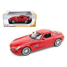 MAISTO Premier Edition 2011 Mercedes SLS AMG 1/18 diecast model