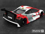 Bitty Design Eptron 190mm Touring 1/10 Unpainted Car body
