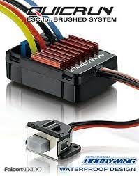 Hobbywing  QuicRun 1625 1/16 Brushed 25A Waterproof ESC Electronic speed controller