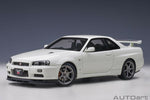 Autoart Nissan Skyline GT-R (R34) V-spec II White Pearl 1/18 diecast model